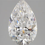 IGI 3.02 Carat Pear Lab Grown Diamond 人工培育鑽石 實驗室人造鑽石