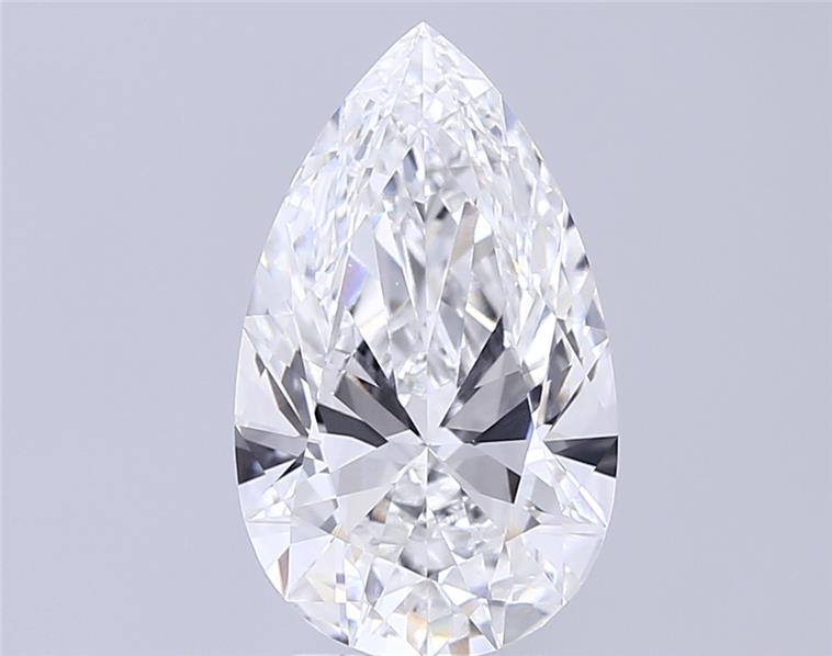 IGI 3.59 Carat Pear Lab Grown Diamond 人工培育鑽石 實驗室人造鑽石