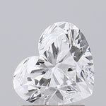 IGI 1.49 Carat Heart Lab Grown Diamond
