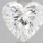 IGI 1.56 Carat Heart Lab Grown Diamond