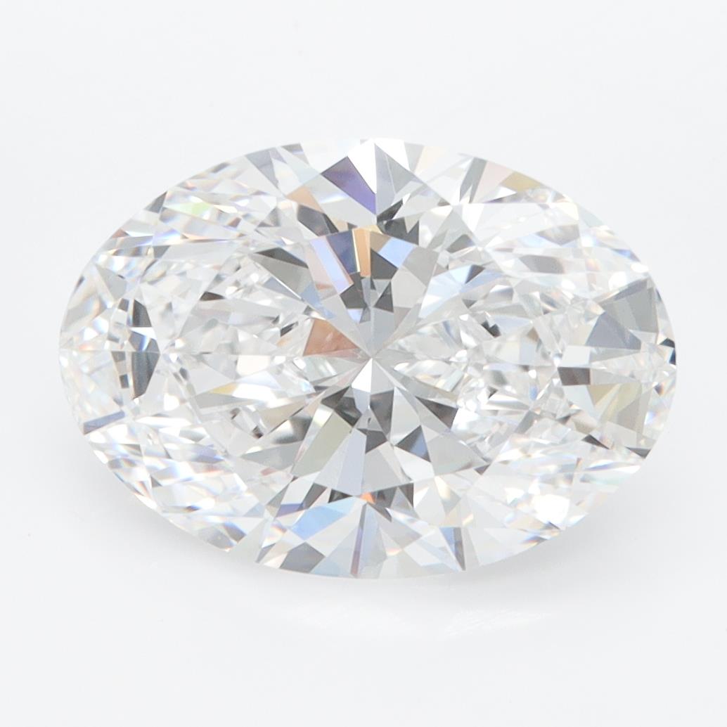 GIA 3.62 Carat Oval Lab Grown Diamond 人工培育鑽石 實驗室人造鑽石