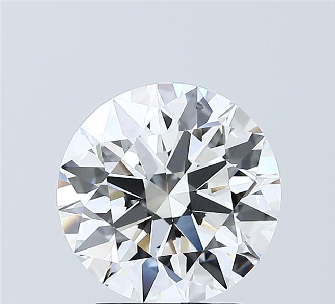 IGI 2.55 Carat Round Brilliant Lab Grown Diamond