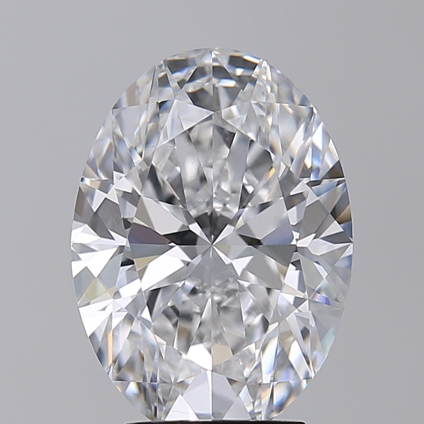 GIA 4.03 Carat Oval Lab Grown Diamond