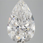 IGI 4.05 Carat Pear Lab Grown Diamond 人工培育鑽石 實驗室人造鑽石