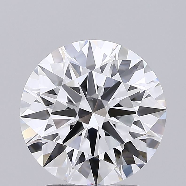 IGI 2.54 Carat Round Brilliant Lab Grown Diamond