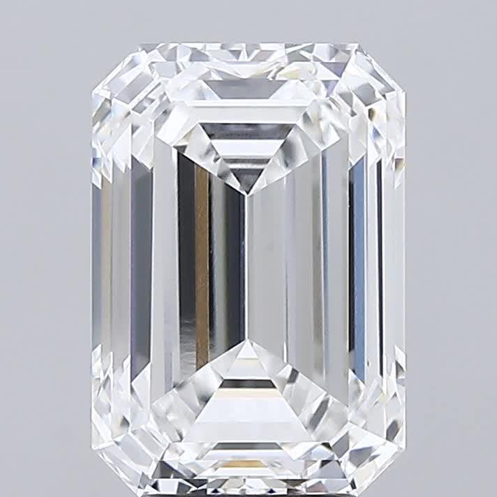 IGI 4.63 Carat Emerald Lab Grown Diamond 人工培育鑽石 實驗室人造鑽石