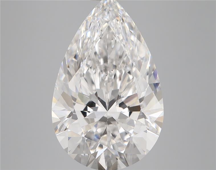 IGI 4.10 Carat Pear Lab Grown Diamond 人工培育鑽石 實驗室人造鑽石