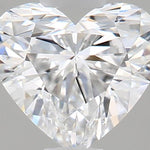 IGI 0.52 Carat Heart Lab Grown Diamond