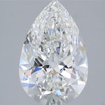 IGI 4.06 Carat Pear Lab Grown Diamond 人工培育鑽石 實驗室人造鑽石