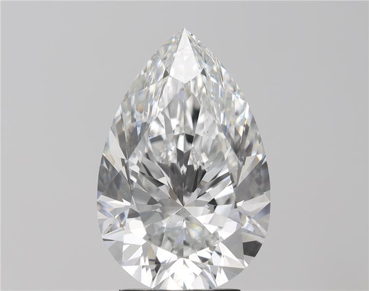 GIA 5.05 Carat Pear Lab Grown Diamond 人工培育鑽石 實驗室人造鑽石
