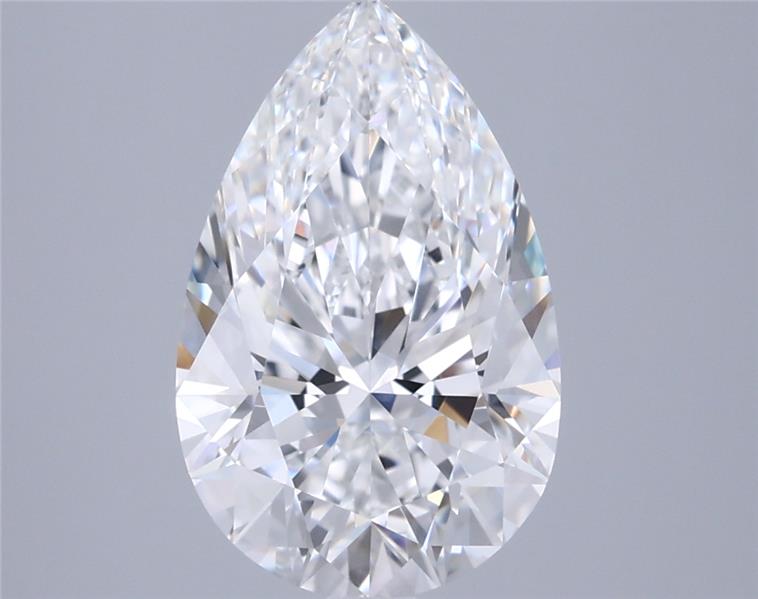 IGI 2.92 Carat Pear Lab Grown Diamond 人工培育鑽石 實驗室人造鑽石