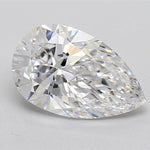 IGI 1.58 Carat Pear Lab Grown Diamond