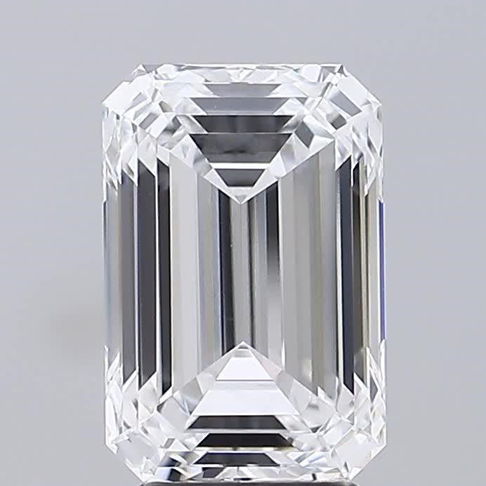 GIA 4.27 Carat Emerald Lab Grown Diamond 人工培育鑽石 實驗室人造鑽石