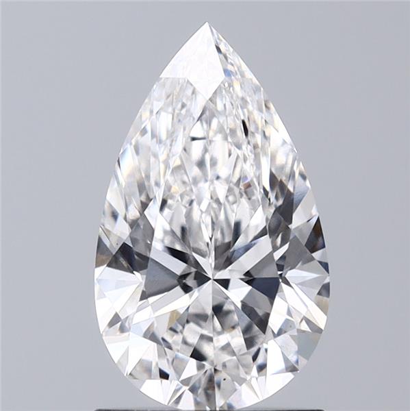 IGI 1.26 Carat Pear Lab Grown Diamond 人工培育鑽石 實驗室人造鑽石