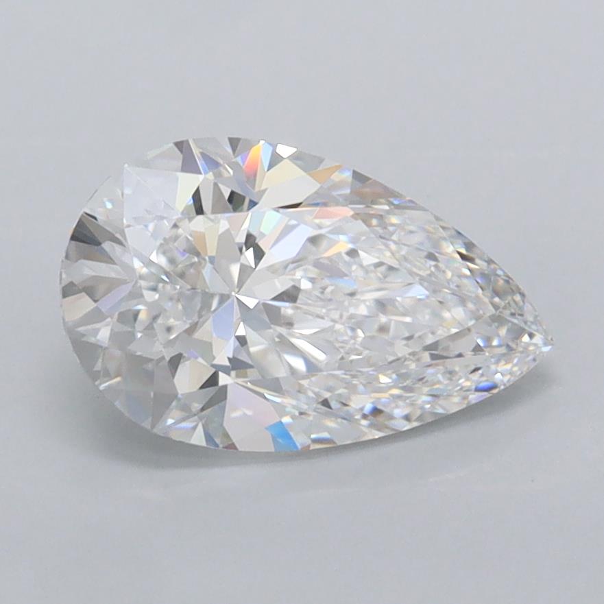 IGI 1.50 Carat Pear Lab Grown Diamond 人工培育鑽石 實驗室人造鑽石