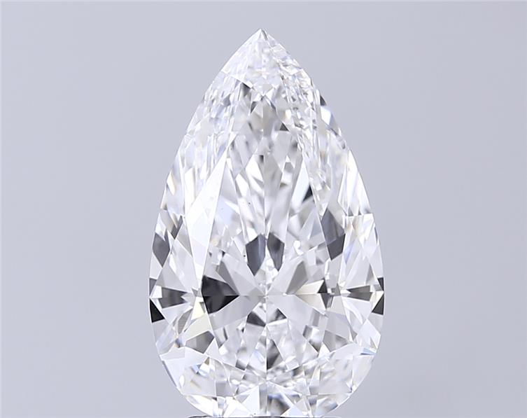 IGI 4.09 Carat Pear Lab Grown Diamond 人工培育鑽石 實驗室人造鑽石