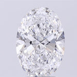 GIA 3.21 Carat Oval Lab Grown Diamond 人工培育鑽石 實驗室人造鑽石