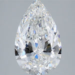 IGI 3.74 Carat Pear Lab Grown Diamond 人工培育鑽石 實驗室人造鑽石