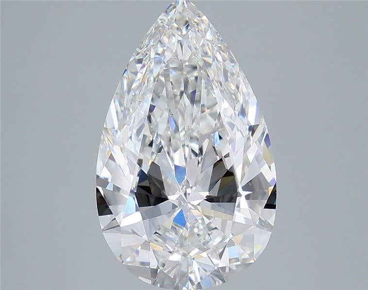 IGI 3.74 Carat Pear Lab Grown Diamond 人工培育鑽石 實驗室人造鑽石