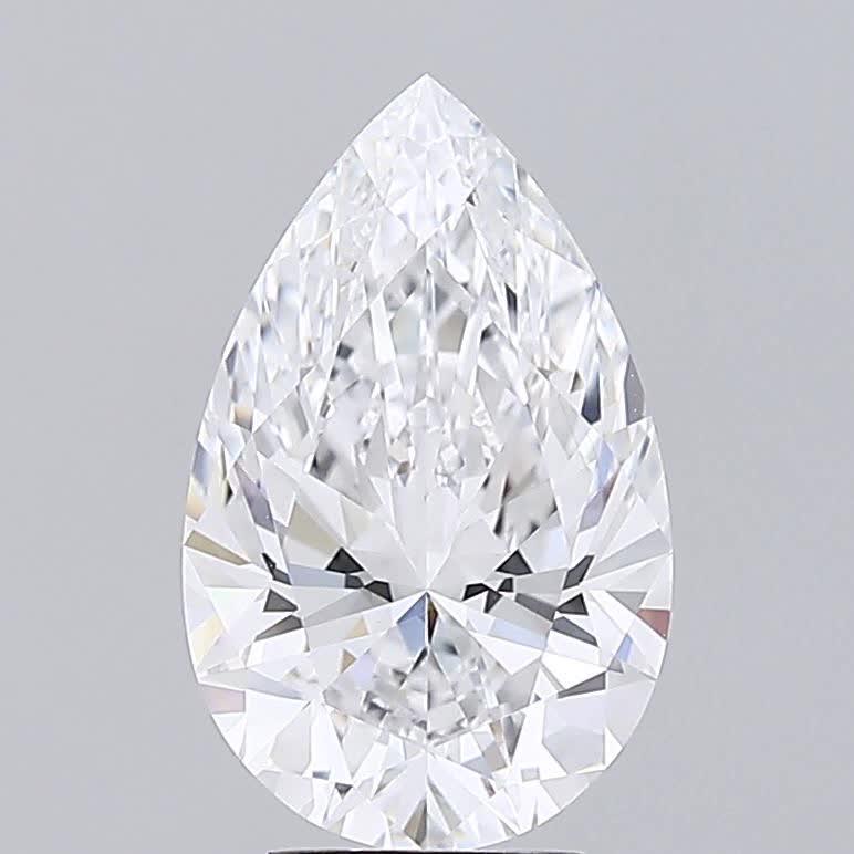 GIA 4.72 Carat Pear Lab Grown Diamond 人工培育鑽石 實驗室人造鑽石