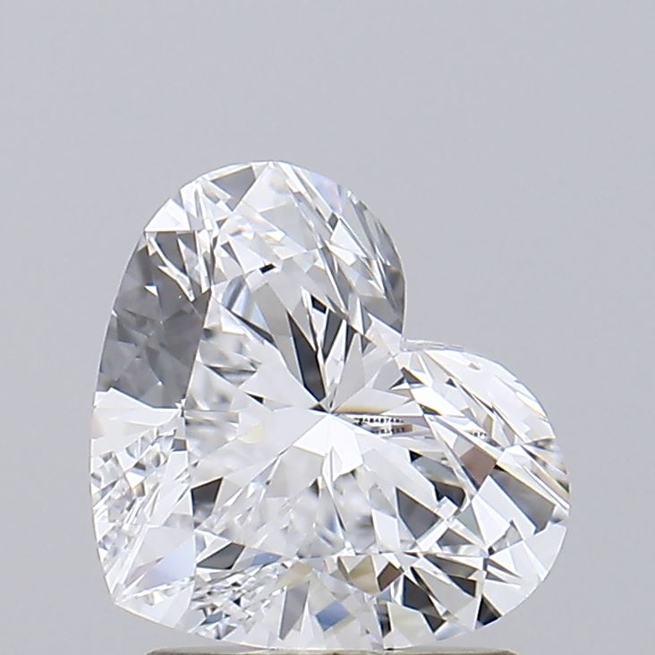 IGI 1.47 Carat Heart Lab Grown Diamond