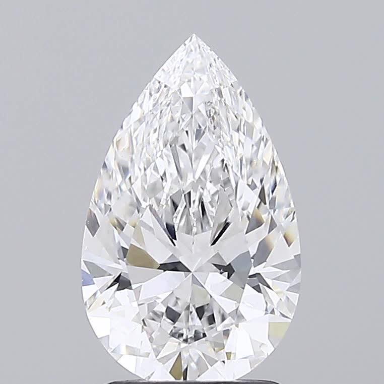 IGI 2.11 Carat Pear Lab Grown Diamond 人工培育鑽石 實驗室人造鑽石
