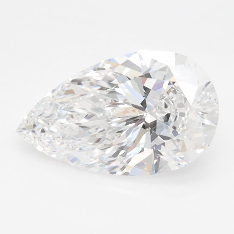 IGI 1.23 Carat Pear Lab Grown Diamond 人工培育鑽石 實驗室人造鑽石