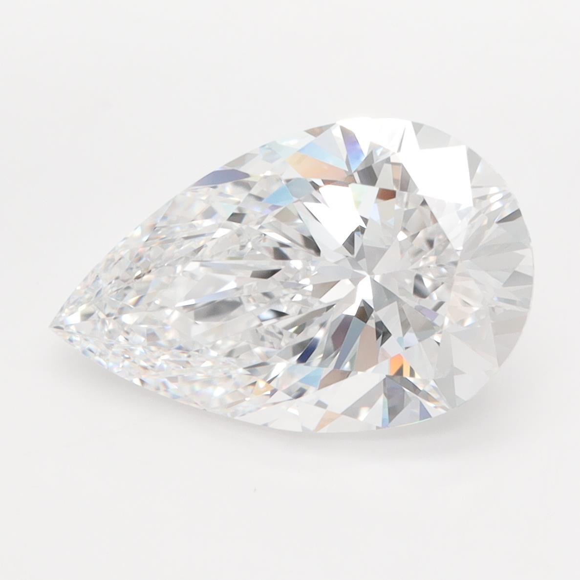 IGI 4.01 Carat Pear Lab Grown Diamond 人工培育鑽石 實驗室人造鑽石