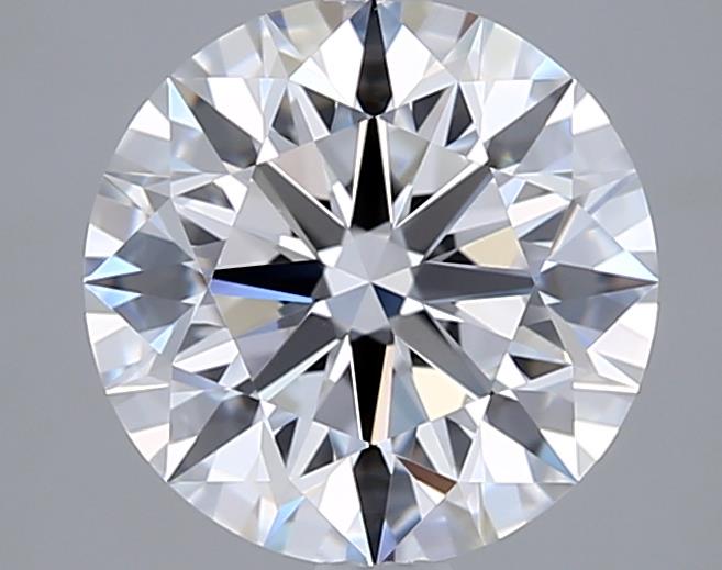GIA 2.52 Carat Round Brilliant Lab Grown Diamond