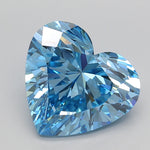 IGI 4.03 Carat Heart Lab Grown Diamond