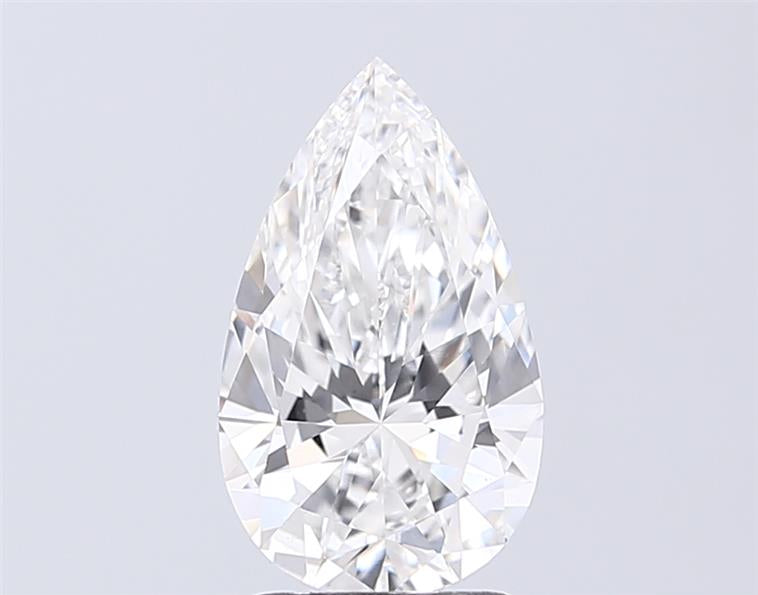 IGI 2.07 Carat Pear Lab Grown Diamond 人工培育鑽石 實驗室人造鑽石