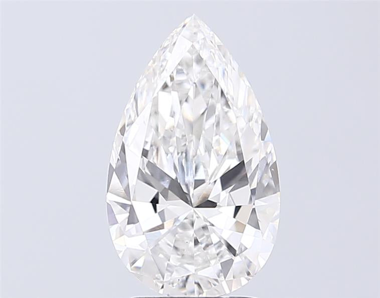 IGI 2.50 Carat Pear Lab Grown Diamond 人工培育鑽石 實驗室人造鑽石