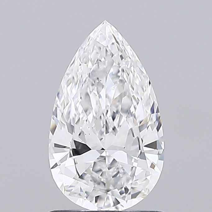 IGI 1.00 Carat Pear Lab Grown Diamond 人工培育鑽石 實驗室人造鑽石