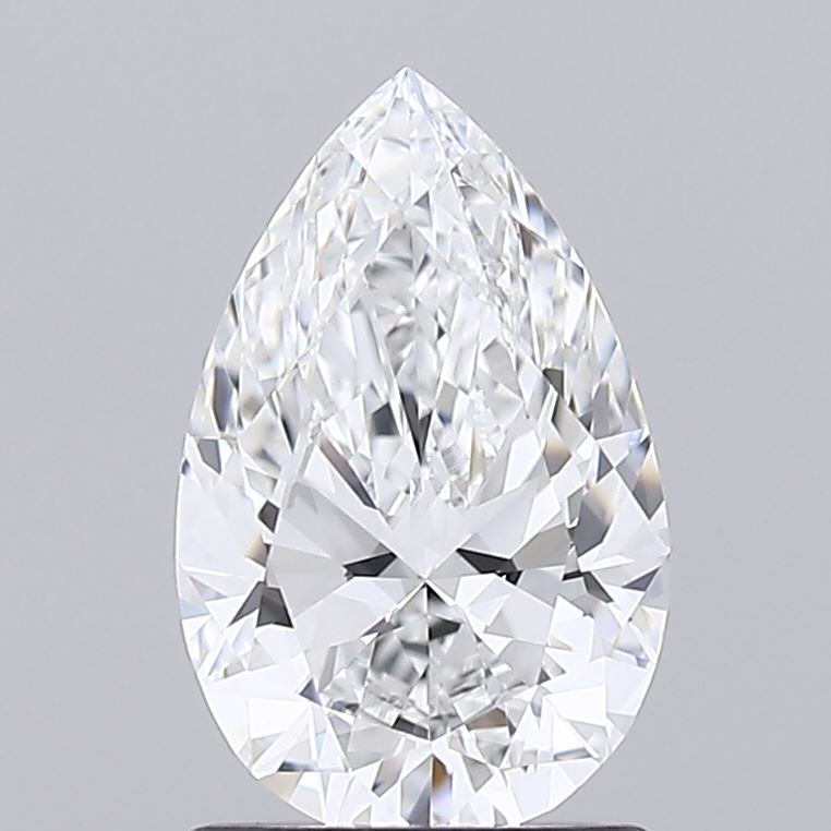 IGI 1.26 Carat Pear Lab Grown Diamond 人工培育鑽石 實驗室人造鑽石