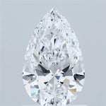IGI 1.00 Carat Pear Lab Grown Diamond 人工培育鑽石 實驗室人造鑽石