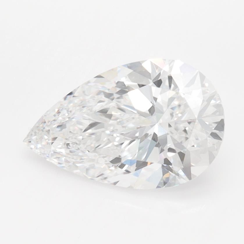 IGI 1.38 Carat Pear Lab Grown Diamond 人工培育鑽石 實驗室人造鑽石
