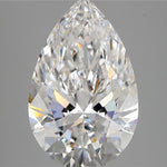 IGI 4.52 Carat Pear Lab Grown Diamond 人工培育鑽石 實驗室人造鑽石