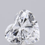 IGI 1.44 Carat Heart Lab Grown Diamond