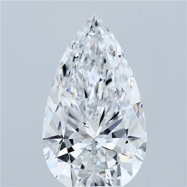 IGI 5.56 Carat Pear Lab Grown Diamond 人工培育鑽石 實驗室人造鑽石