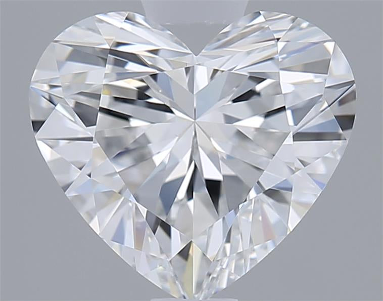 IGI 1.23 Carat Heart Lab Grown Diamond