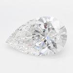 IGI 3.07 Carat Pear Lab Grown Diamond 人工培育鑽石 實驗室人造鑽石