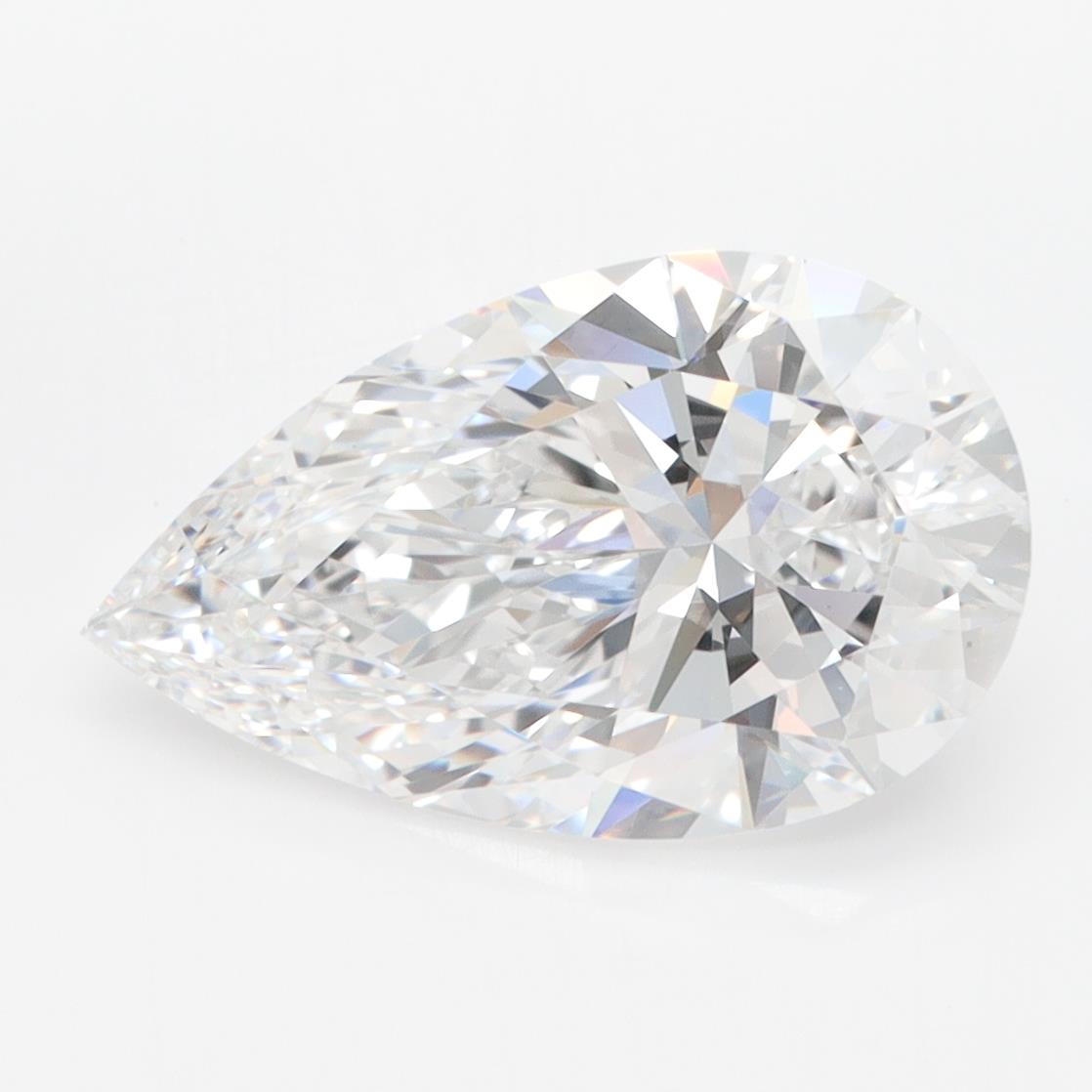 GIA 3.30 Carat Pear Lab Grown Diamond 人工培育鑽石 實驗室人造鑽石