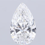 IGI 5.52 Carat Pear Lab Grown Diamond 人工培育鑽石 實驗室人造鑽石