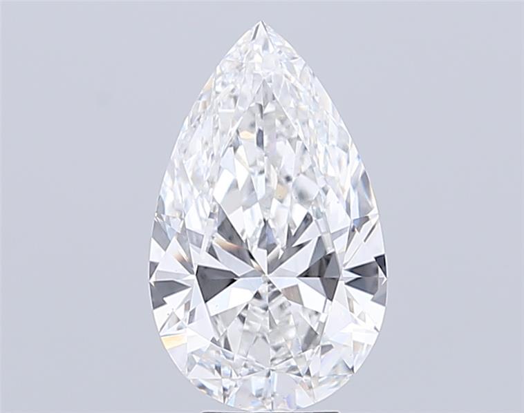 IGI 5.52 Carat Pear Lab Grown Diamond 人工培育鑽石 實驗室人造鑽石