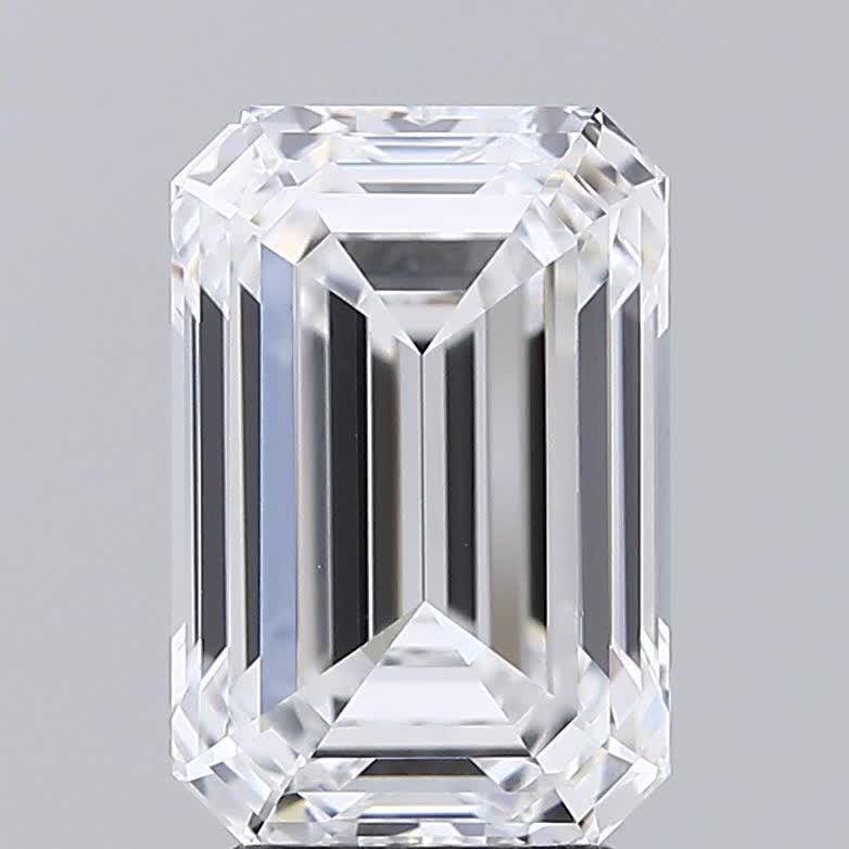 GIA 3.87 Carat Emerald Lab Grown Diamond 人工培育鑽石 實驗室人造鑽石