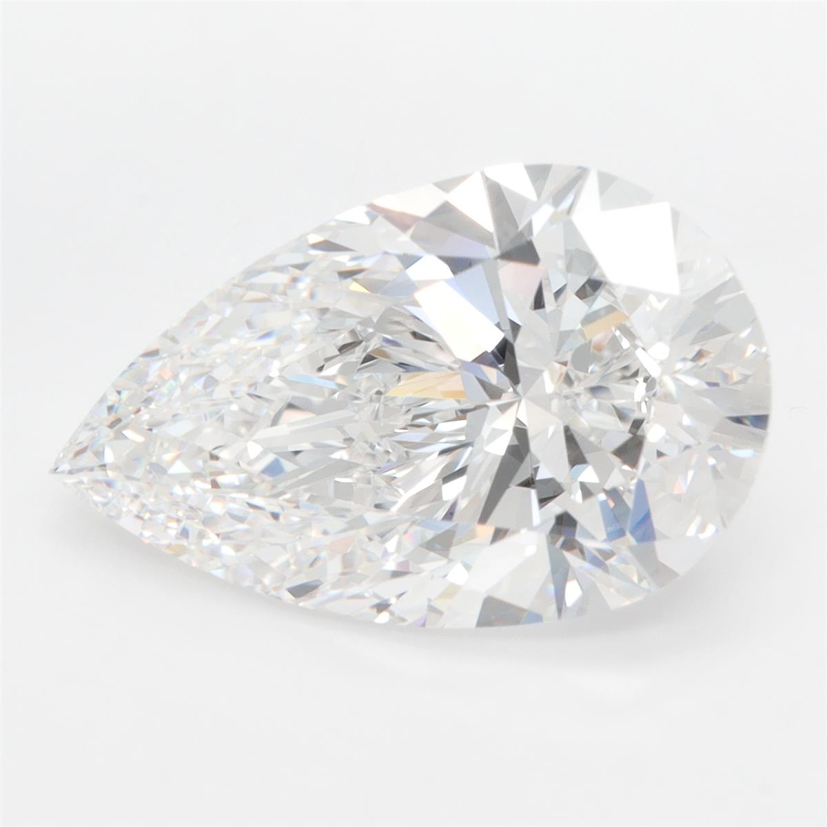 IGI 6.87 Carat Pear Lab Grown Diamond 人工培育鑽石 實驗室人造鑽石