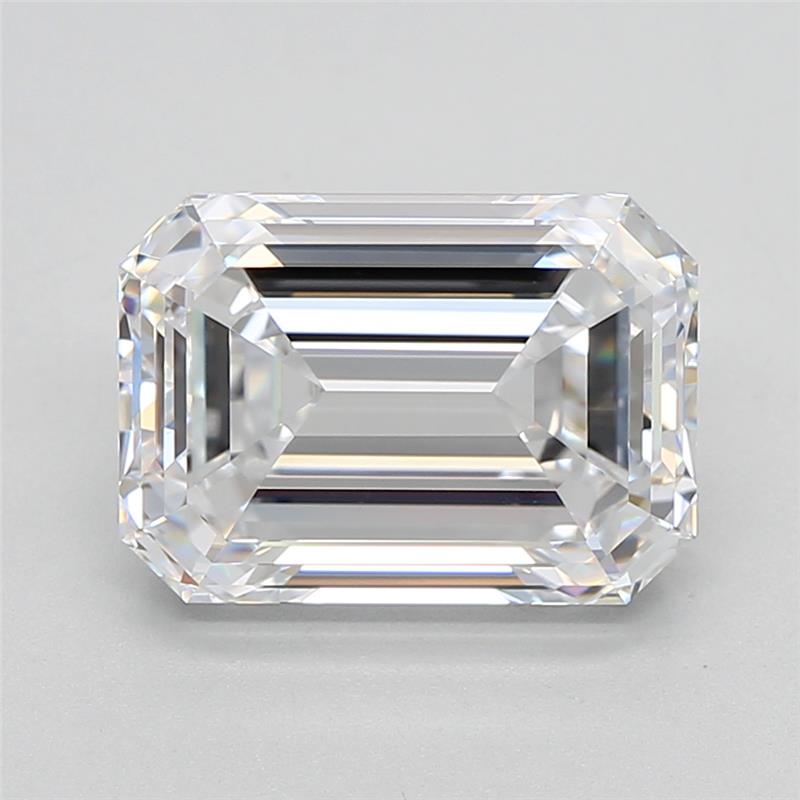 GIA 4.40 Carat Emerald Lab Grown Diamond 人工培育鑽石 實驗室人造鑽石