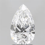 IGI 1.56 Carat Pear Lab Grown Diamond