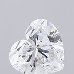 IGI 1.7 Carat Heart Lab Grown Diamond