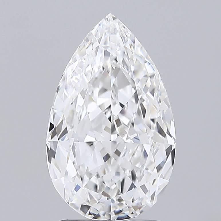 IGI 2.71 Carat Pear Lab Grown Diamond 人工培育鑽石 實驗室人造鑽石